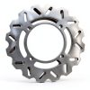 Rear Disc Brake Rotor NICHE Polished Metal 240mm-2