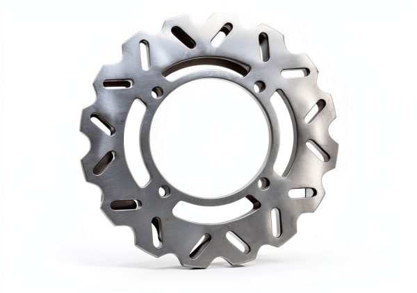 Rear Disc Brake Rotor NICHE Polished Metal 240mm-2