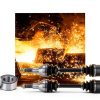 Rear CV Axle Shaft with Wheel Bearing Magorfas-4