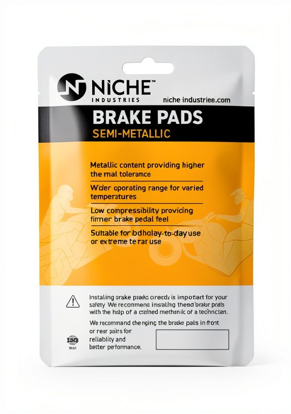 Kawasaki Brake Pads Semi-Metallic NICHE-4