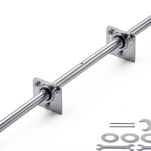 CILOYU Go Kart Axle Kit Solid Steel-0