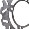 Rear Disc Brake Rotor NICHE Polished Metal 240mm-5