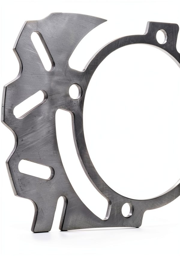 Rear Disc Brake Rotor NICHE Polished Metal 240mm-5