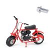 CT100U Mini Bike Axle FUWTLP Polished Steel-4