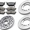 Caltric Powersports Disc Brake Pads for Honda Pioneer-0