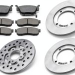Caltric Powersports Disc Brake Pads for Honda Pioneer-0
