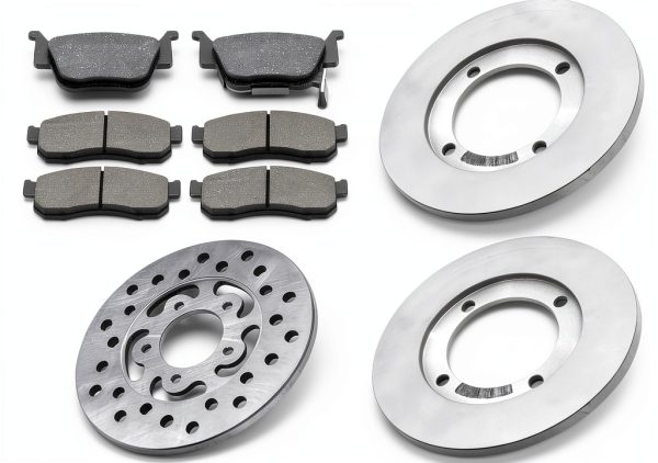 Caltric Powersports Disc Brake Pads for Honda Pioneer-0