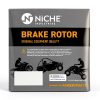 Kawasaki KLX250 Disc Rotor NICHE Polished Metal-1