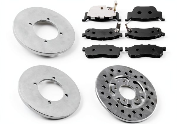 Caltric Powersports Disc Brake Pads for Honda Pioneer-4