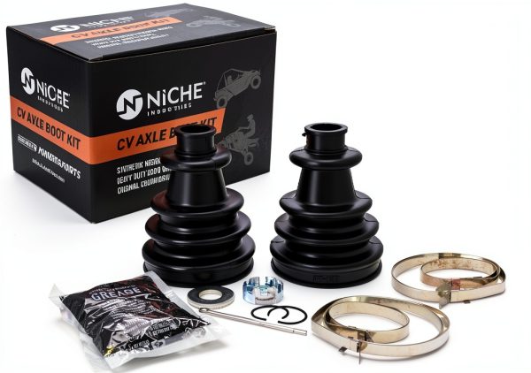 NICHE ATV Front Axle Boot Clamp Stainless Steel-0