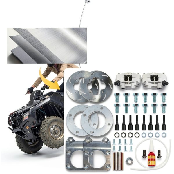ATVMaster Front Disc Brake Conversion Kit for Honda-4