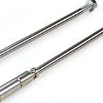 CT100U Mini Bike Axle FUWTLP Polished Steel-0