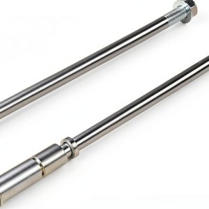 CT100U Mini Bike Axle FUWTLP Polished Steel-0
