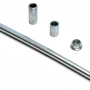Minho Powersports Axle 10mm 235mm High-Strength Steel-0