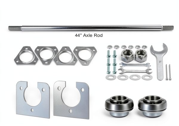 CILOYU Go Kart Axle Kit Solid Steel-4