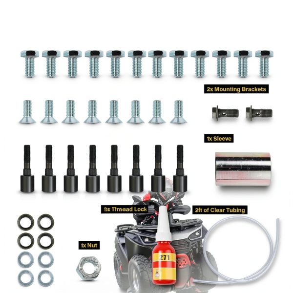 ATVMaster Front Disc Brake Conversion Kit for Honda-6