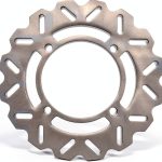 Rear Disc Brake Rotor NICHE Polished Metal 240mm-0