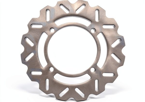 Rear Disc Brake Rotor NICHE Polished Metal 240mm-0