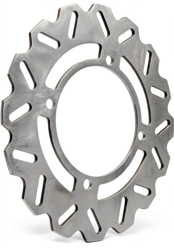 Rear Disc Brake Rotor NICHE Polished Metal 240mm-4
