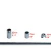 Minho Powersports Axle 10mm 220mm High-Strength Steel-2