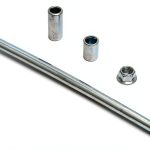 Minho Powersports Axle 10mm 240mm High-Strength Steel-0