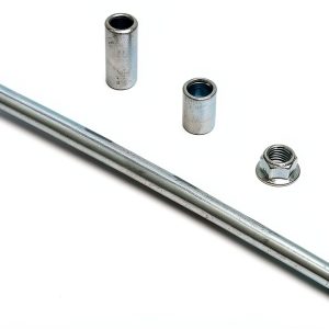 Minho Powersports Axle 10mm 240mm High-Strength Steel-0