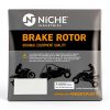 Kawasaki Disc Brake Rotor Metal Polished-1