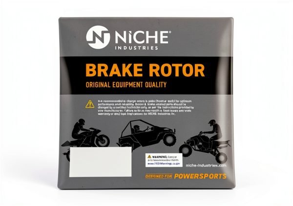 Kawasaki Disc Brake Rotor Metal Polished-1