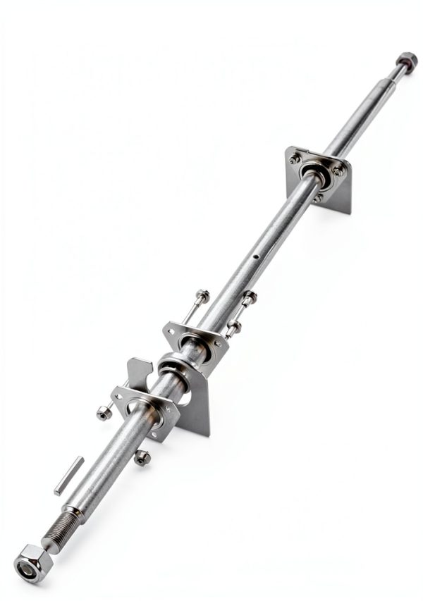 CILOYU Go Kart Axle Kit Solid Steel-1