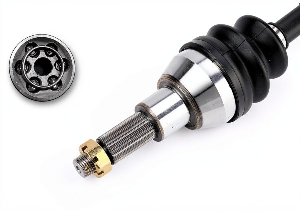 Rear CV Axle Shaft with Wheel Bearing Magorfas-2