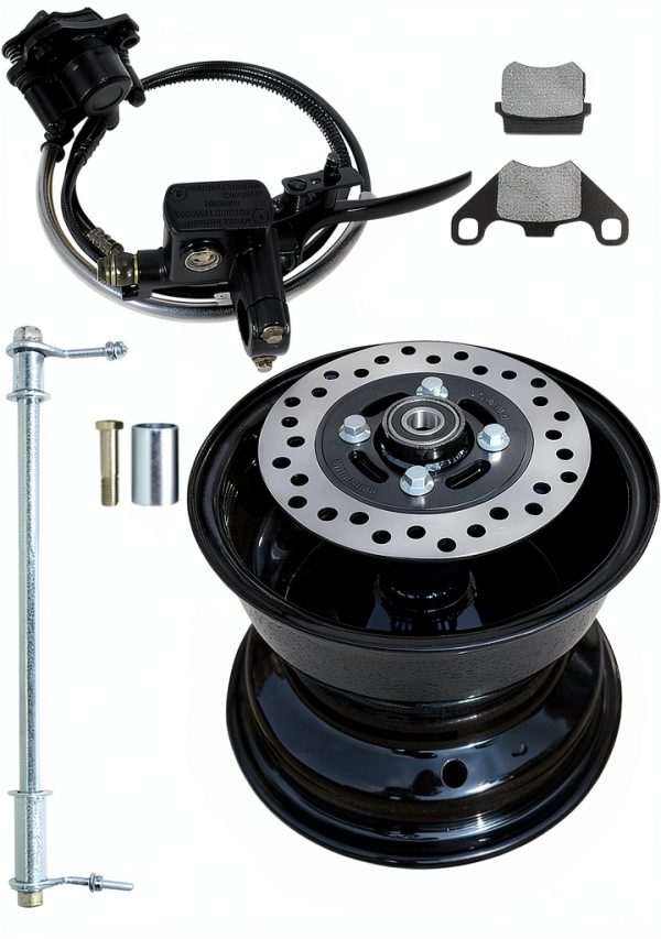 JMCHstore Mini Bike Rear Disc Brake Kit-0