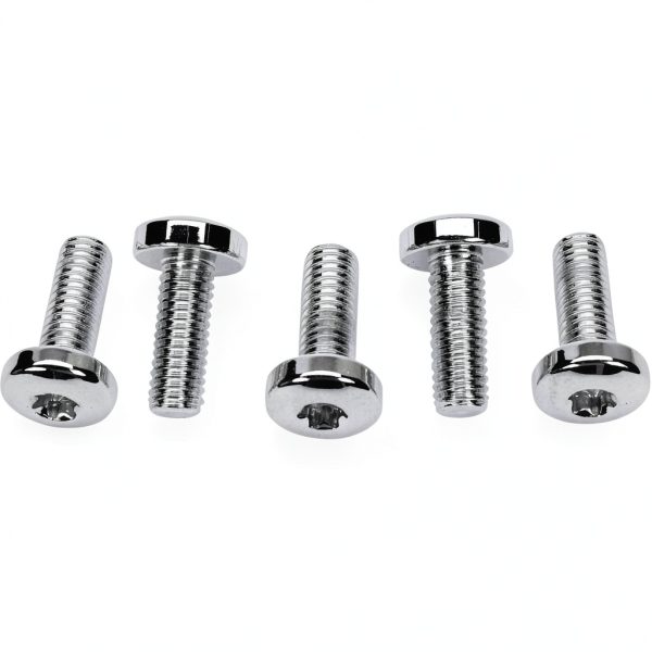 Rear Brake Rotor Bolts Colony Chrome Torx Set-2
