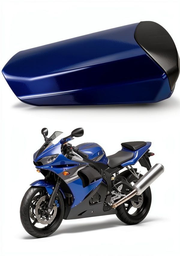 PSLER Blue ABS Rear Seat Cowl for Yamaha YZF R6 2003-2005-0