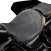 Danny Gray Black Vinyl Street Cruiser Motorcycle Seat-2