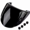 PSLER Motorcycle Rear Seat Cowl Black ABS Plastic Modern Fit CO0028BA-4