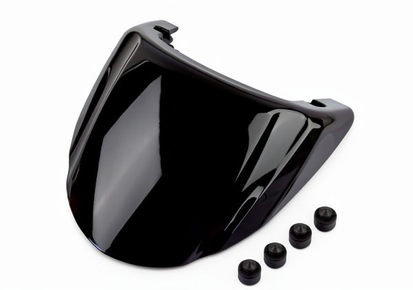 PSLER Motorcycle Rear Seat Cowl Black ABS Plastic Modern Fit CO0028BA-4