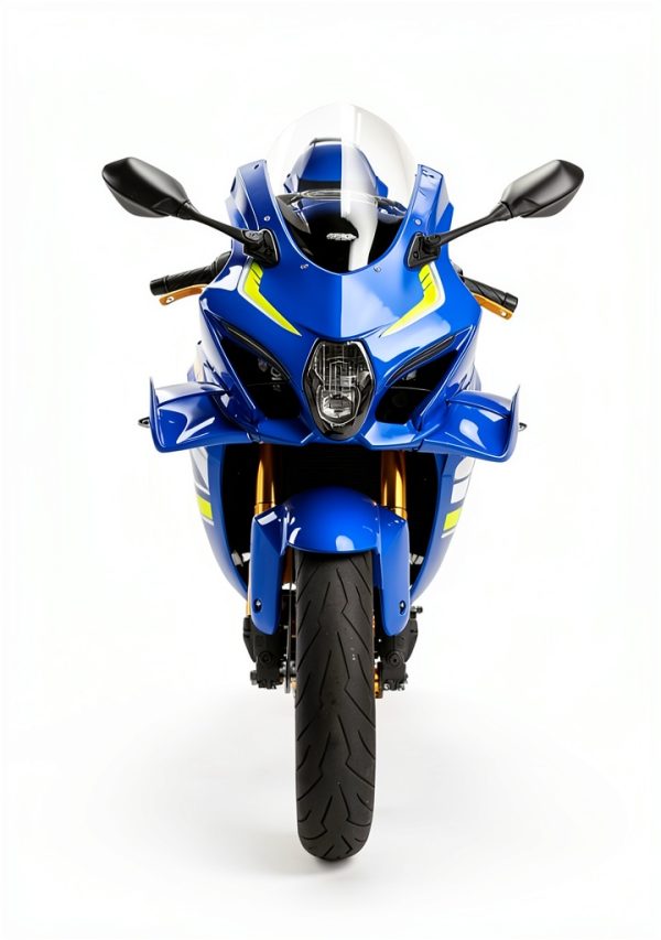 GZDL Moto Front Spoiler Wing for Suzuki GSX‑R1000 2017‑2023 Blue-5