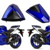 PSLER Motorcycle Rear Seat Cowl GMCO0036BU Modern ABS Plastic Design-6
