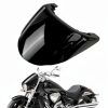 PSLER Motorcycle Rear Seat Cowl Black ABS Plastic Modern Fit CO0028BA-1