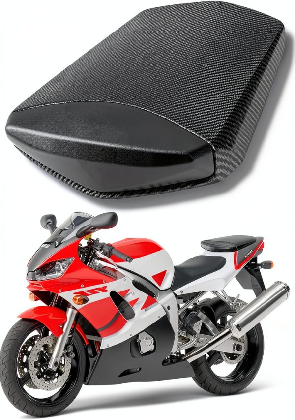 PSLER Carbon Rear Seat Cowl for Yamaha YZF R6 2003-2005 ABS Plastic-0