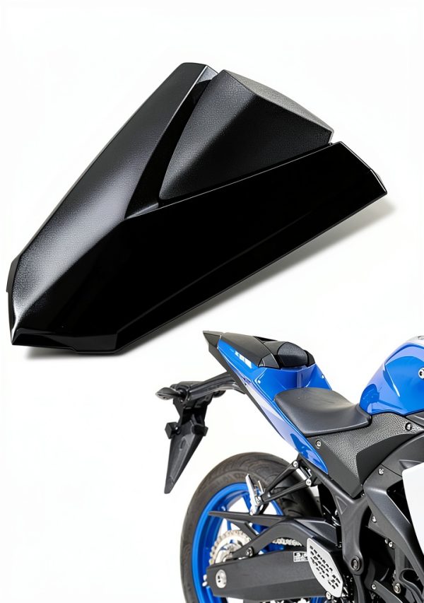 PSLER Motorcycle Rear Seat Cowl Black Modern Style CO0036BA-0