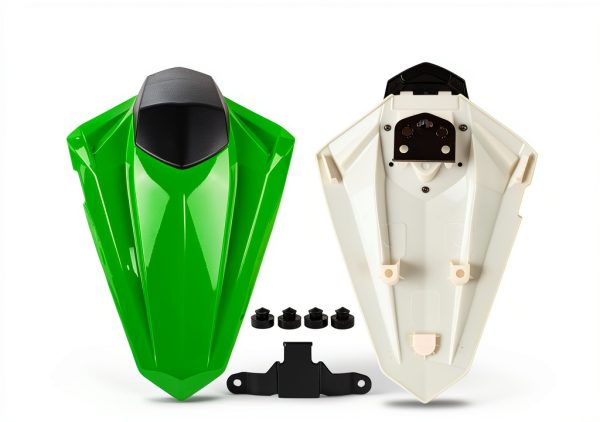 PSLER Motorcycle Seat Cowl Rear Green Plastic Modern Fit CO0027GE-4