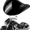 PSLER Motorcycle Rear Seat Cowl Black ABS Plastic Modern Fit CO0028BA-0
