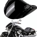 PSLER Motorcycle Rear Seat Cowl Black ABS Plastic Modern Fit CO0028BA-0