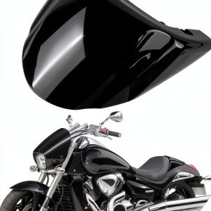 PSLER Motorcycle Rear Seat Cowl Black ABS Plastic Modern Fit CO0028BA-0