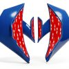 GZDL Moto Front Spoiler Wing for Suzuki GSX‑R1000 2017‑2023 Blue-1