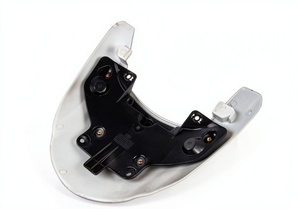 PSLER Motorcycle Rear Seat Cowl Black ABS Plastic Modern Fit CO0028BA-5