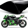 Kawasaki Ninja ZX6R & ZX10R Seat Cowl PSLER Black ABS Aluminum-0