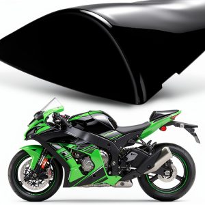 Kawasaki Ninja ZX6R & ZX10R Seat Cowl PSLER Black ABS Aluminum-0