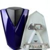 PSLER Motorcycle Rear Seat Cowl GMCO0036BU Modern ABS Plastic Design-5